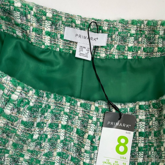 Green Tweed Primark shorts - Picture 3 of 5